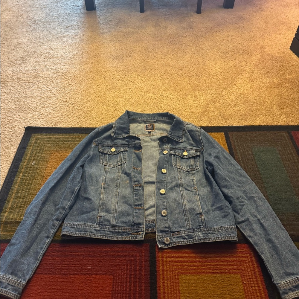 Classic Distressed Denim Jacket
